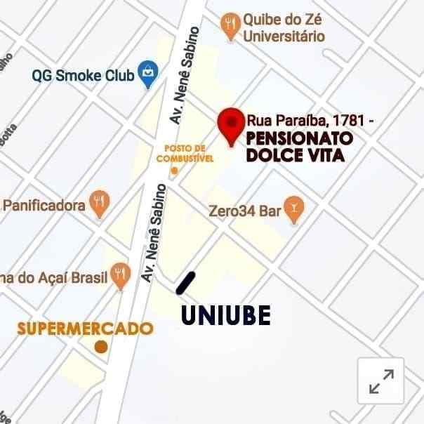 Pensionato em Uberaba Dolce Vita Google Maps